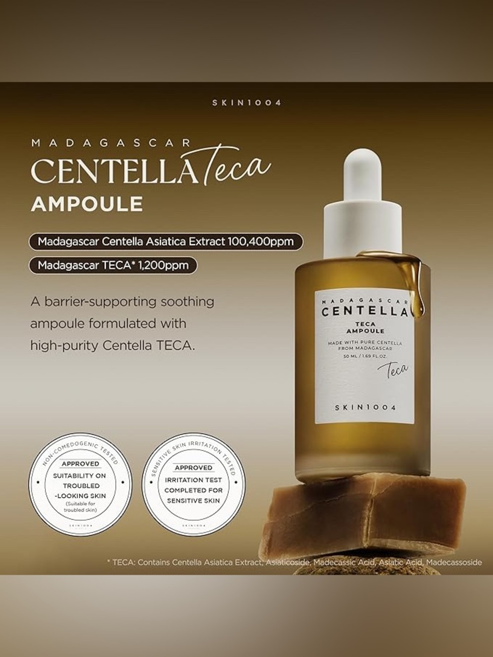 Skin1004 Madagascar Centella Teca Ampoule 50ml - Picture 2 of 2
